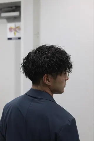 ショート パーマ メンズ 🌀パーマ特化 美容師🌀/しゅんのヘアスタイル