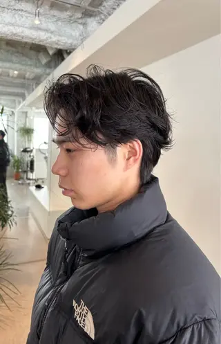 パーマ メンズ ANY/須田麻人 /パーマスタイルのヘアスタイル