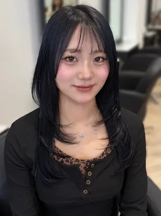 ロング カラー 名駅/sHiHo/透 明感カラー✨🎀/のヘアスタイル