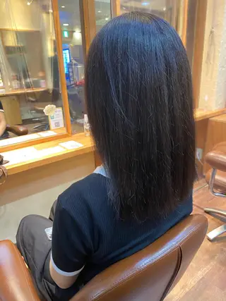 ミディアム カラー パーマ ヘアアレンジ メンズ キッズ ネイル マツエク・マツパ 🌈髪質改善・美髪矯 正・平野瀬乃🌈のヘアスタイル