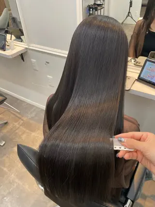 ロング カラー スタイリスト /仲川葵のヘアスタイル