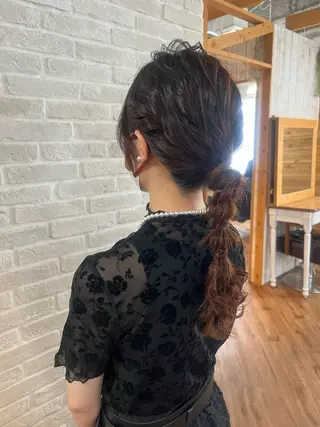 ロング ヘアアレンジ Topstylist YUKIのヘアスタイル