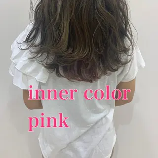ロング カラー メンズサロン ANSWERのヘアスタイル