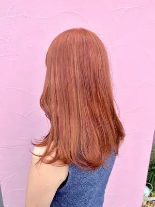 セミロング カラー れいな🌼 ボブ･艶カラー🌼のヘアスタイル