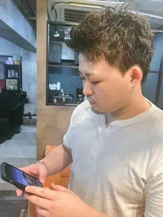 パーマ メンズ kazuki iconのヘアスタイル