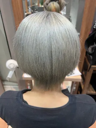 カラー 大山/omocha/ 韓国/ayaka🌻のヘアスタイル