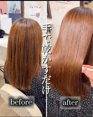 ロング 髪質改善/ メンズカット・パーマのヘアスタイル