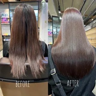 ロング カラー 当日予約OK⭕️ 佐藤太一のヘアスタイル