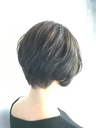 ショート カラー ツイストスパイラル パーマ✂︎ KYOUのヘアスタイル