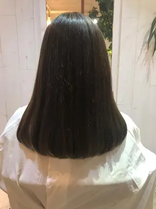 セミロング 長尾 桃佳のヘアスタイル
