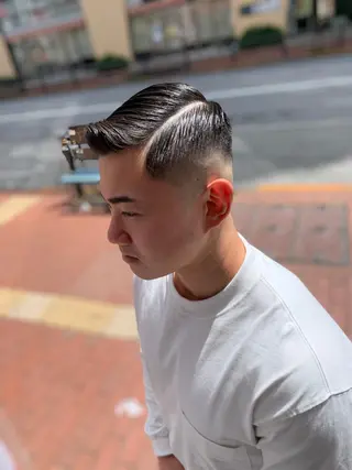 ショート メンズ 羽木 隆徒のヘアスタイル