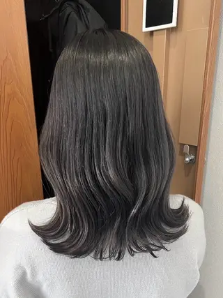 セミロング 中島 大聖のヘアスタイル