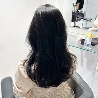 ロング カラー 表参道/透明感カラー /暗髪/ジュキヤのヘアスタイル
