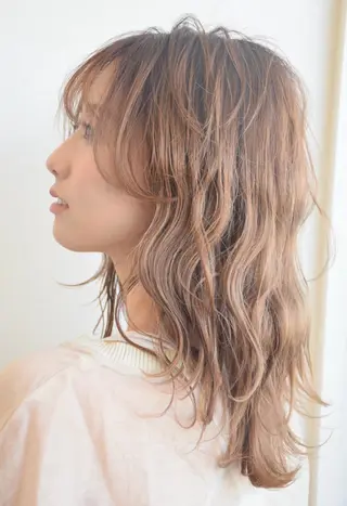 ロング カラー HashTAG miyuのヘアスタイル