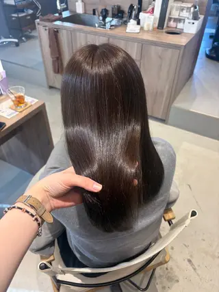ミディアム 比嘉 星菜のヘアスタイル