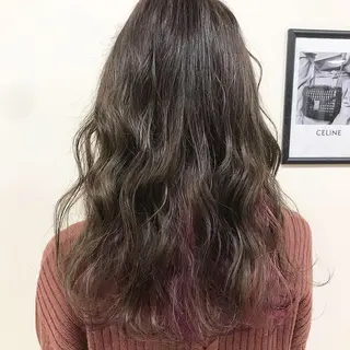 ロング カラー Lien 深井店のヘアスタイル