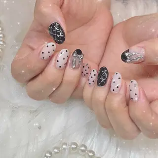 ネイル Blue daisy RIN🎀のネイルデザイン