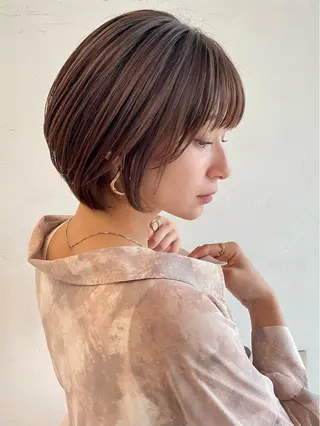 ショート 米澤 由衣のヘアスタイル