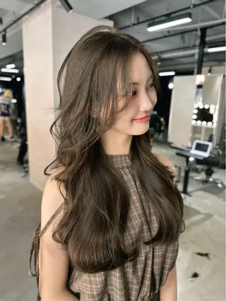 ロング カラー ワンホン/エクステ ケラチン/Kaitoのヘアスタイル