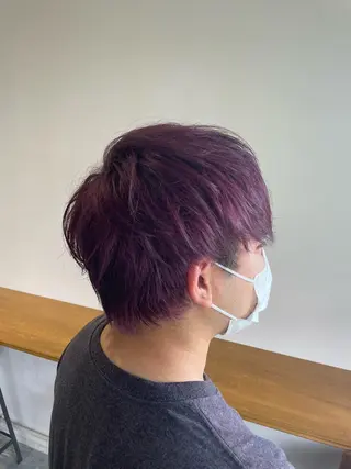 ショート カラー ヘアアレンジ ☂️カトウ ケイゴ☂️のヘアスタイル