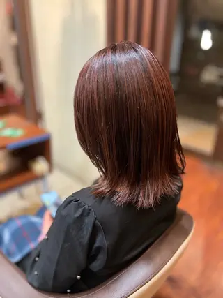 ミディアム 浅野 響生のヘアスタイル