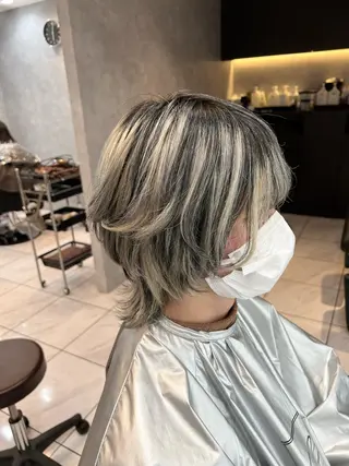 カラー SALOWIN栄 高須大貴のヘアスタイル