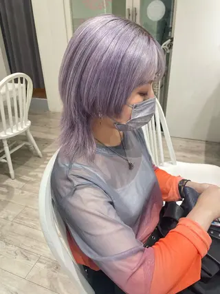 ミディアム カラー miyu /大阪美容室のヘアスタイル