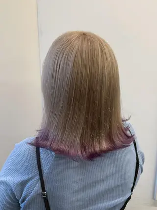 ミディアム 【公式】amble luxe池袋東口🩷のヘアスタイル