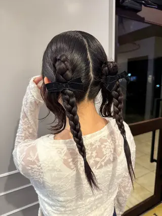 ヘアアレンジ houda marinのヘアスタイル
