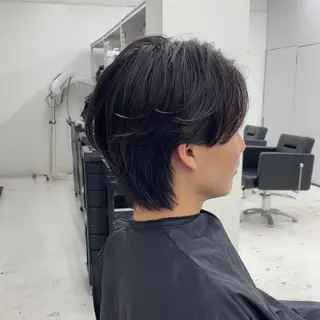 ミディアム パーマ メンズ 【柏メンズパーマ職人 】店長　KAZUMAのヘアスタイル
