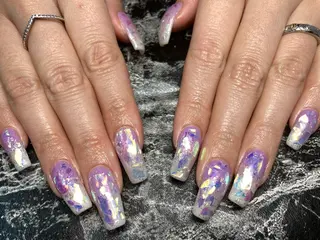 ミディアム ネイル ✴︎ Delightのネイルデザイン