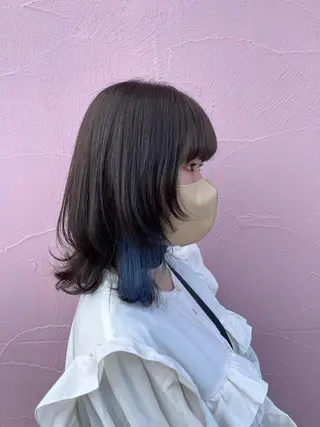 ショート ☁️彦坂唯有/ 透明感カラー☁️のヘアスタイル