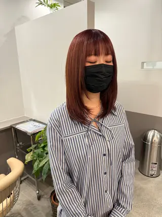 セミロング dogstar 加藤翔大のヘアスタイル