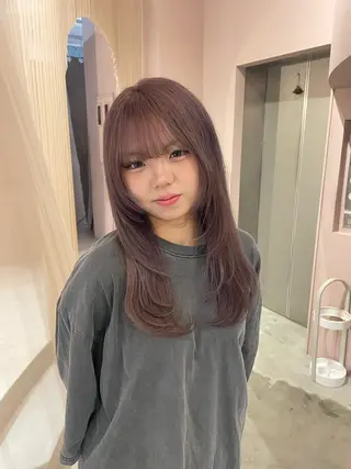 ロング lodge art所属・lodge art /ユウナのヘアスタイル