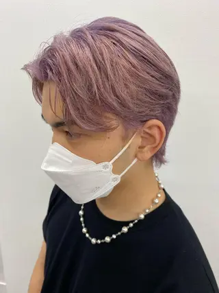 カラー 🪸店長ハイトーン エクステmisakiのヘアスタイル
