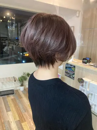 ショート カラー ✂️似合わせの魔術師 石田一樹✂️のヘアスタイル