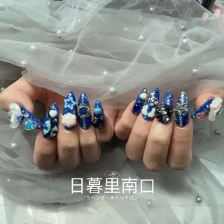 ネイル ラベンダー💖日暮里 ルル💖ネイルのネイルデザイン