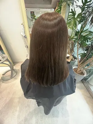 カラー 晶／艶髪カラー ／トリートメントのヘアスタイル