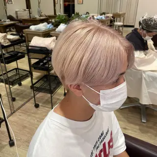 ショート カラー メンズ メンズパーマ/カラー /須藤　大貴のヘアスタイル