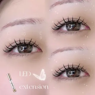 マツエク・マツパ 🦢amii 鷲田のマツエク・マツパデザイン