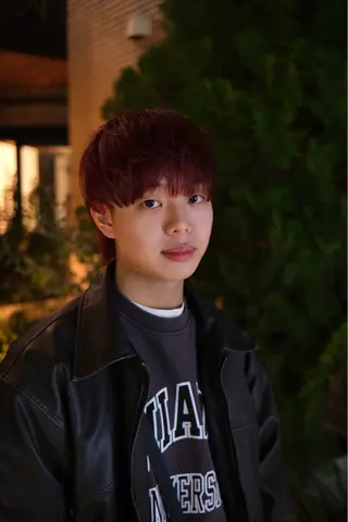 ミディアム カラー メンズ 心斎橋l大人韓国ヘア レイヤー×艶カラーのヘアスタイル