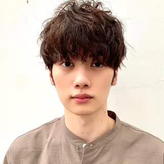 ショート パーマ メンズ 丁寧なカウンセリング 🌿Chiemi🌿のヘアスタイル