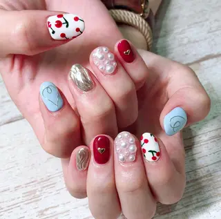 ネイル Lino+ ネイル&よもぎ蒸しのネイルデザイン