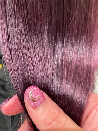 カラー サイレント美容師 アイリィのヘアスタイル