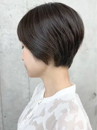 ショート ボブ/ゆるふわ ボブパーマ/とういのヘアスタイル