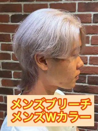 ショート カラー メンズ メンズパーマ&メンズ 縮毛矯正/平野/渋谷のヘアスタイル