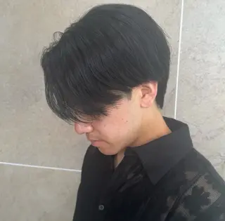 メンズ 艶カラー 🩵NATSUKIのヘアスタイル