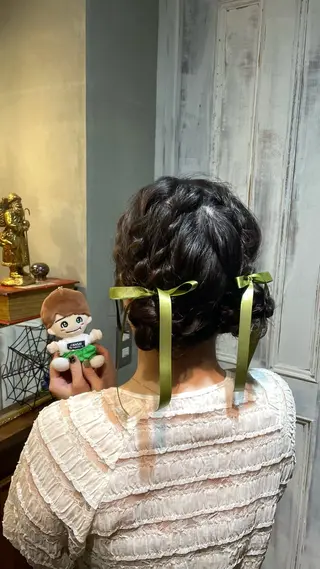 ヘアアレンジ 似合わせカラー/ えみな🍊✨️のヘアスタイル