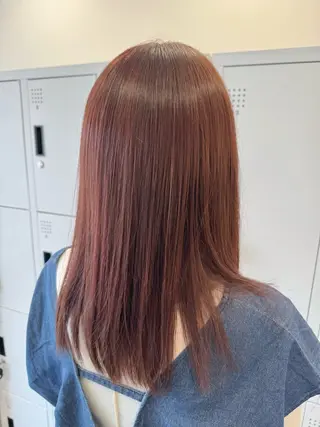 カラー 八木菜美 似合わせ/ニュアンスのヘアスタイル