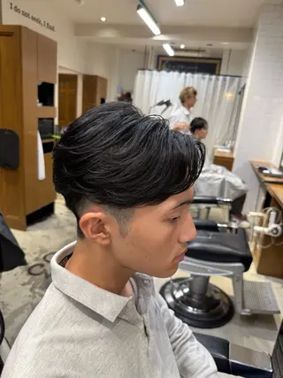 ショート メンズ パーマ・カラー特化/ メンズ美容師米田幸平のヘアスタイル